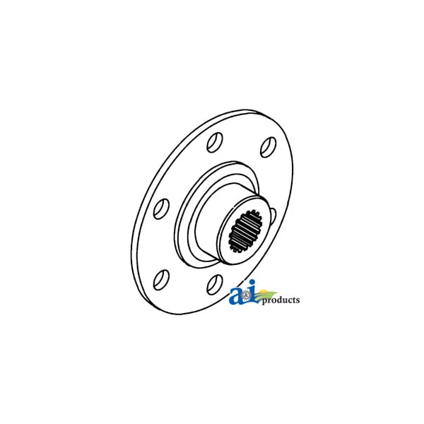 PTO Drive Hub, Flywheel Mounted 6" x6" x2"
